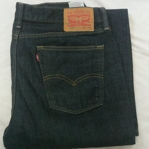 Levi's 514 dark wash 36 x 32